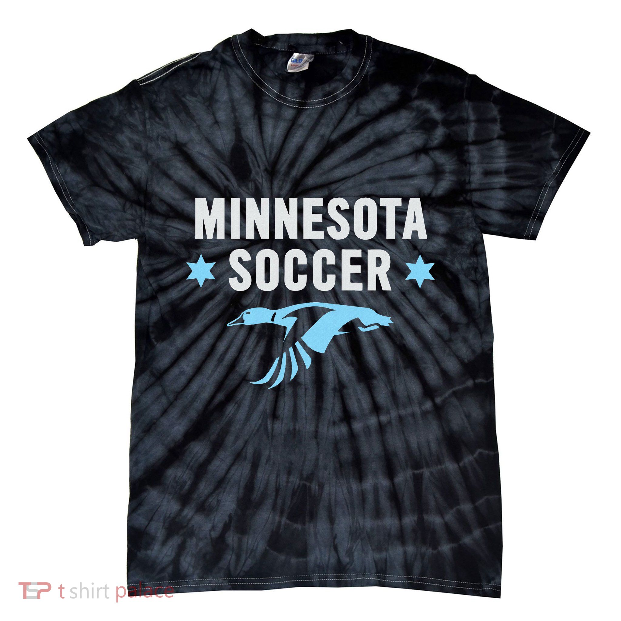 Minnesota Soccer Fan Gear Fc United Tie-Dye T-Shirt