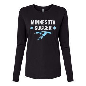 Minnesota Soccer Fan Gear FC United Womens Cotton Relaxed Long Sleeve T-Shirt