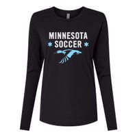 Minnesota Soccer Fan Gear FC United Womens Cotton Relaxed Long Sleeve T-Shirt