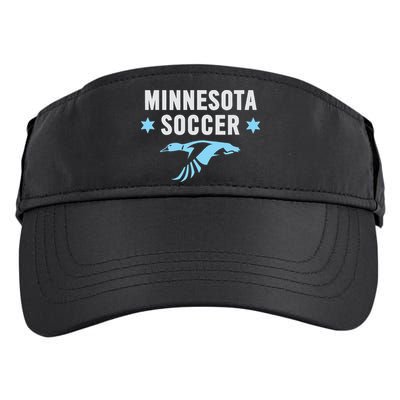 Minnesota Soccer Fan Gear FC United Adult Drive Performance Visor