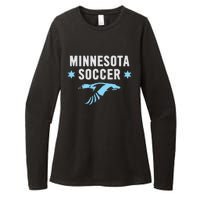 Minnesota Soccer Fan Gear FC United Womens CVC Long Sleeve Shirt