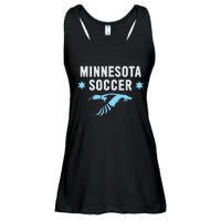 Minnesota Soccer Fan Gear FC United Ladies Essential Flowy Tank