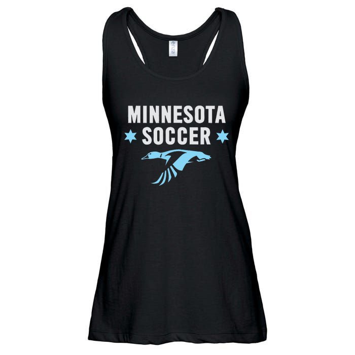 Minnesota Soccer Fan Gear FC United Ladies Essential Flowy Tank