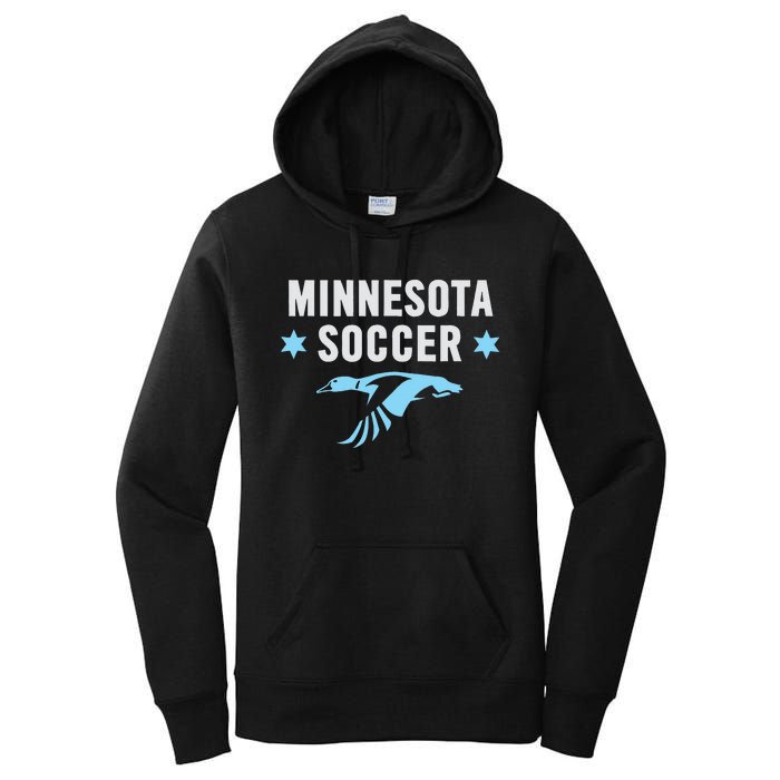 Minnesota Soccer Fan Gear FC United Women's Pullover Hoodie