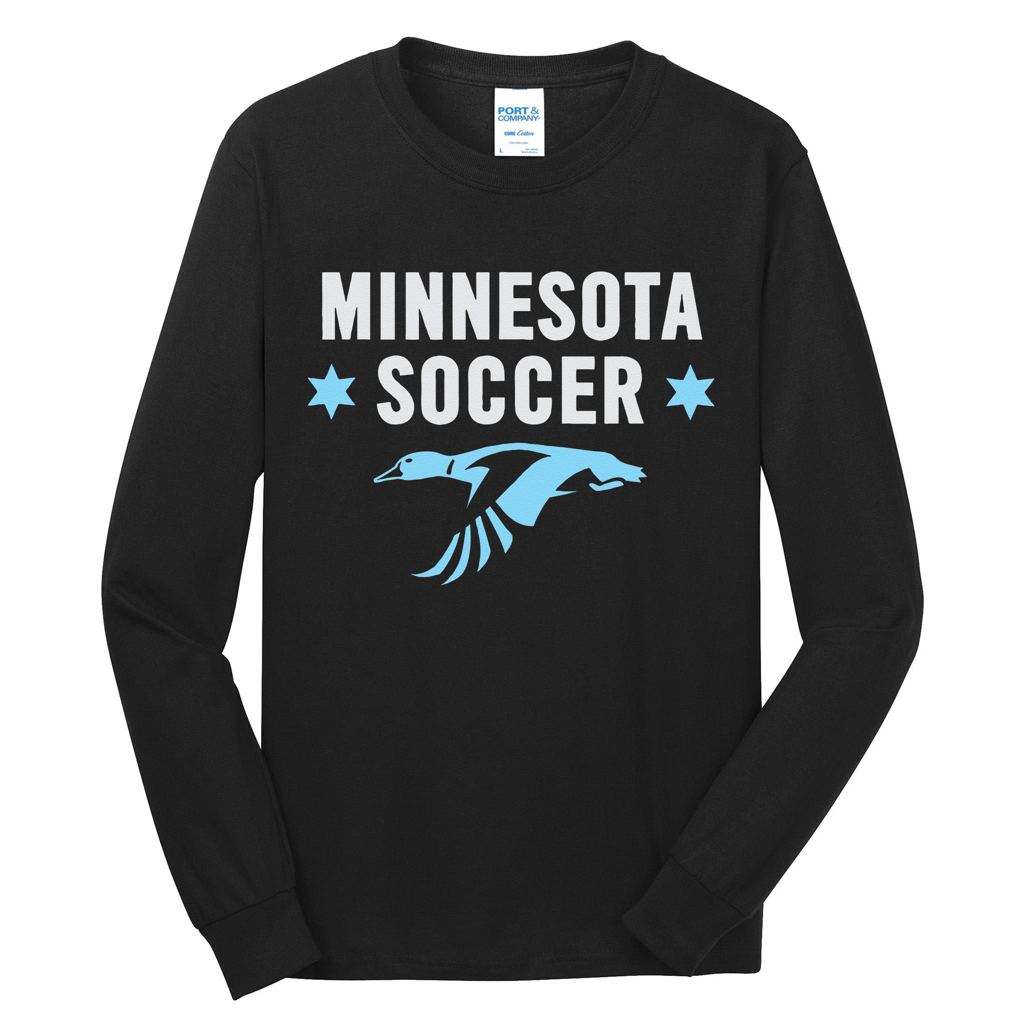 Minnesota Soccer Fan Gear FC United Tall Long Sleeve T-Shirt