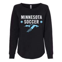 Minnesota Soccer Fan Gear FC United Womens California Wash Sweatshirt