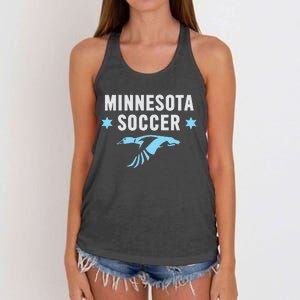 Minnesota Soccer Fan Gear FC United Women's Knotted Racerback Tank