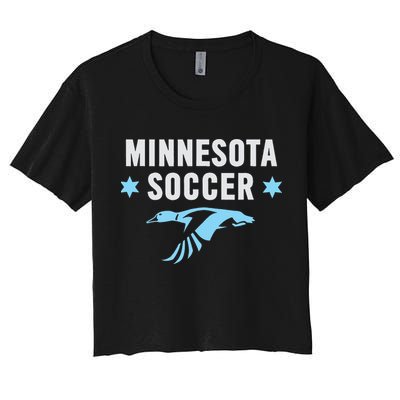 Minnesota Soccer Fan Gear FC United Crop Top