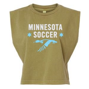 Minnesota Soccer Fan Gear FC United Garment-Dyed Women's Muscle Tee