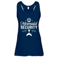 Mermaid Security Funny Merman Swimmer Swimming Birthday Gift Ladies Essential Flowy Tank