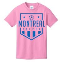 Montreal Soccer Futbol Jersey Kit Badge Match Day Kids T-Shirt