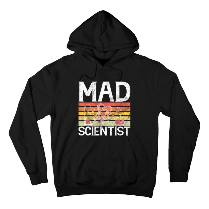 Mad Scientist Funny Science Teacher Hoodie