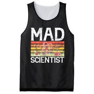 Mad Scientist Funny Science Teacher Mesh Reversible Basketball Jersey Tank