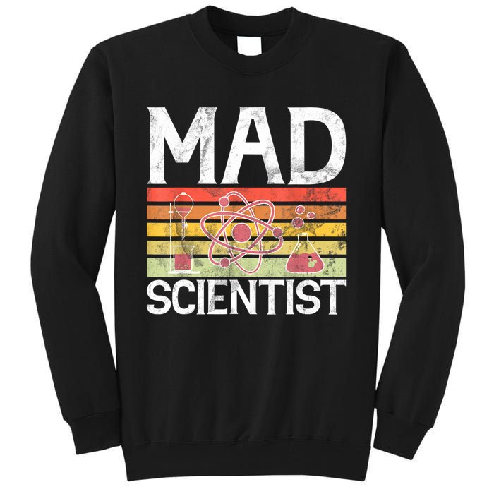 Mad Scientist Funny Science Teacher Tall Sweatshirt