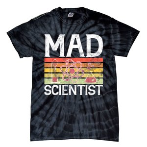 Mad Scientist Funny Science Teacher Tie-Dye T-Shirt