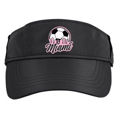 Miami Soccer Fansrelated Products Adult Drive Performance Visor