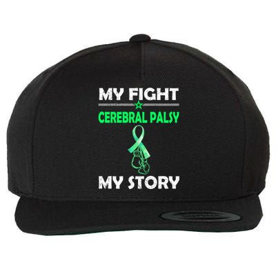 My Story Fight Against Cerebral Palsy Gift Wool Snapback Cap