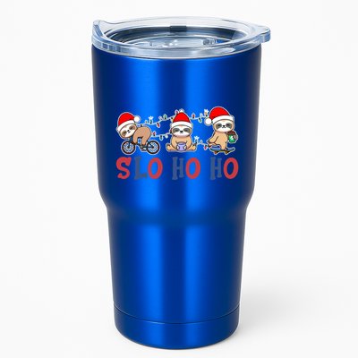 Merry Slothmas Funny Sloth Christmas Cute Animal Kingdom Gift Tumbler
