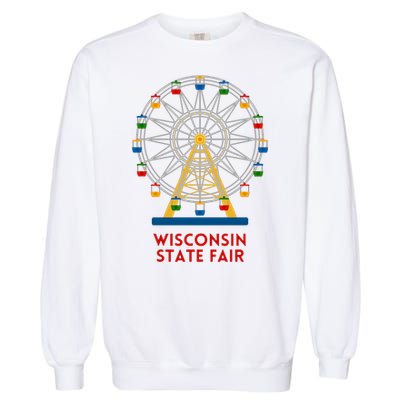 Minnesota State Fair Ferris Wheel County Fair Garment-Dyed Sweatshirt