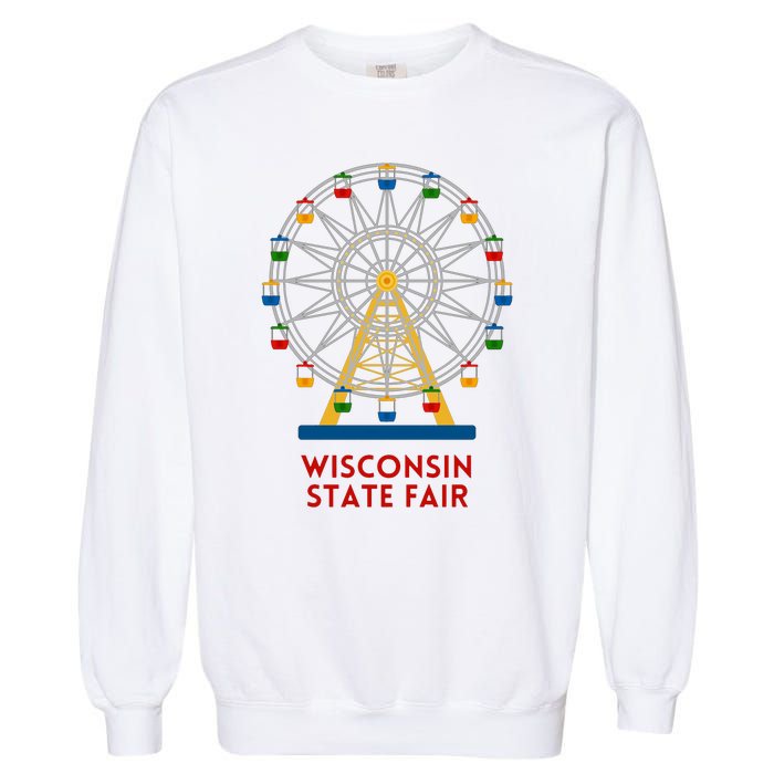 Minnesota State Fair Ferris Wheel County Fair Garment-Dyed Sweatshirt