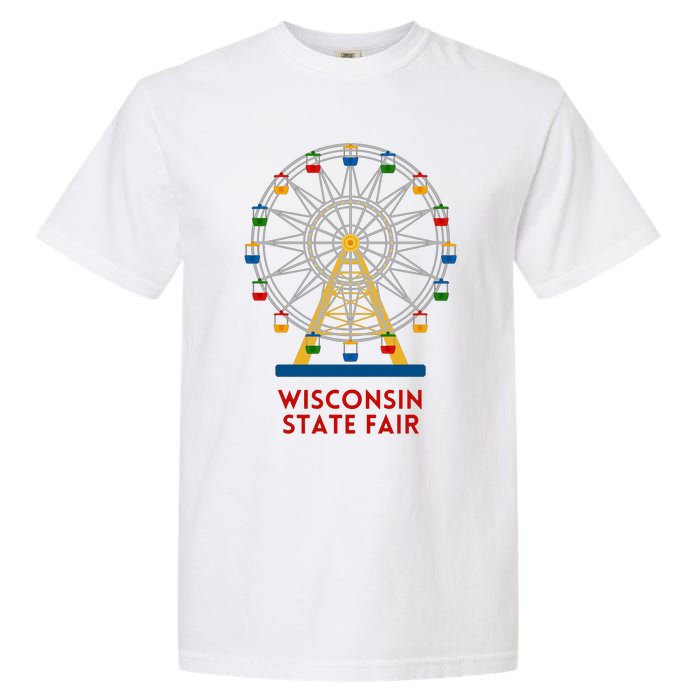 Minnesota State Fair Ferris Wheel County Fair Garment-Dyed Heavyweight T-Shirt