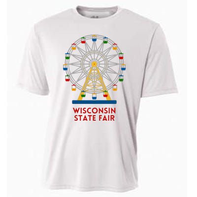 Minnesota State Fair Ferris Wheel County Fair Cooling Performance Crew T-Shirt