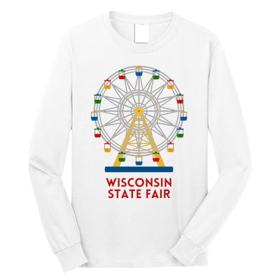 Minnesota State Fair Ferris Wheel County Fair Long Sleeve Shirt