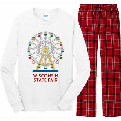 Minnesota State Fair Ferris Wheel County Fair Long Sleeve Pajama Set