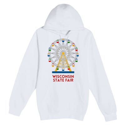 Minnesota State Fair Ferris Wheel County Fair Premium Pullover Hoodie