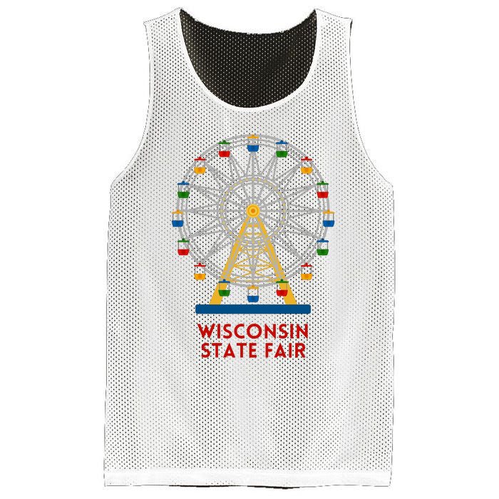 Minnesota State Fair Ferris Wheel County Fair Mesh Reversible Basketball Jersey Tank