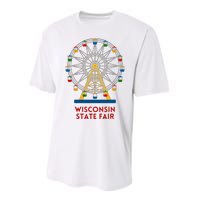 Minnesota State Fair Ferris Wheel County Fair Performance Sprint T-Shirt