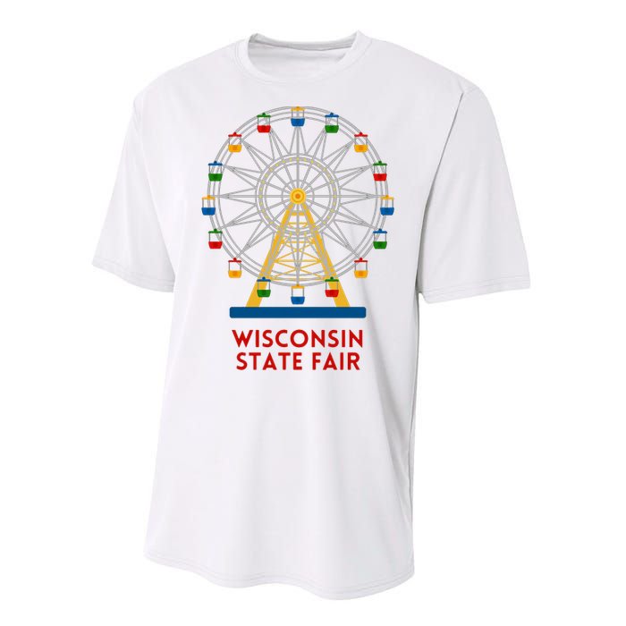 Minnesota State Fair Ferris Wheel County Fair Performance Sprint T-Shirt