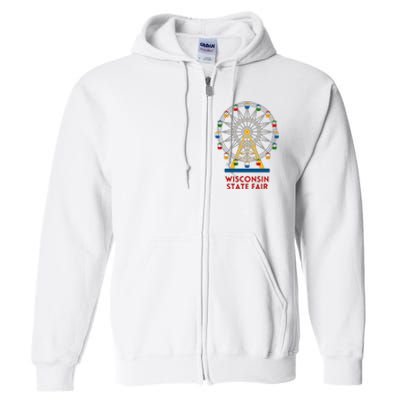 Minnesota State Fair Ferris Wheel County Fair Full Zip Hoodie