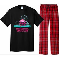 Minnesota State Fair Rollercoaster Ferris Wheel Amusement Pajama Set