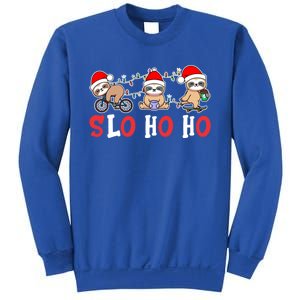 Merry Slothmas Funny Sloth Christmas Cute Animal Kingdom Gift Sweatshirt