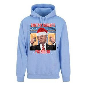 Maga SantaS Favorite President Funny Trump Xmas Pajamas Gift Unisex Surf Hoodie