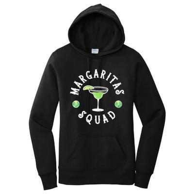 Margarita Squad Funny Cinco De Mayo Lime Drinking Women's Pullover Hoodie