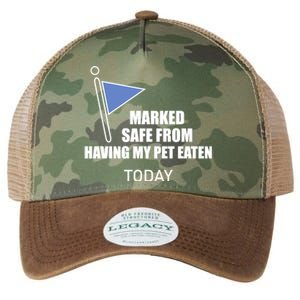 Marked Safe From Having My Pet Eaten Today Legacy Tie Dye Trucker Hat