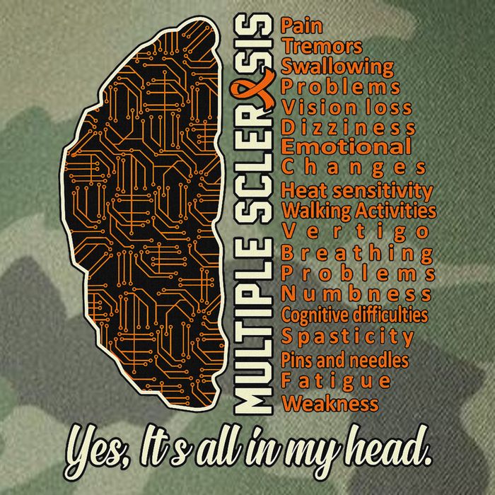 Multiple Sclerosis Facts Ms Awareness Support Graphic Legacy Tie Dye Trucker Hat