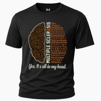 Multiple Sclerosis Facts Ms Awareness Support Graphic Performance Shirt