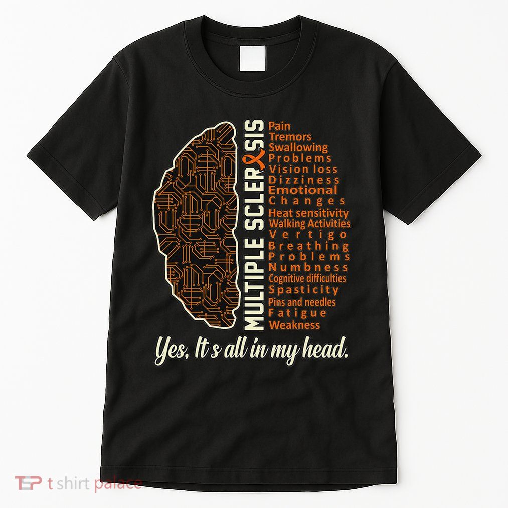 Multiple Sclerosis Facts Ms Awareness Support Graphic Tall T-Shirt