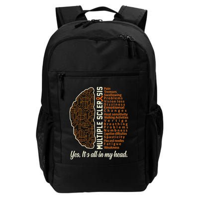 Multiple Sclerosis Facts Ms Awareness Support Graphic Backpack