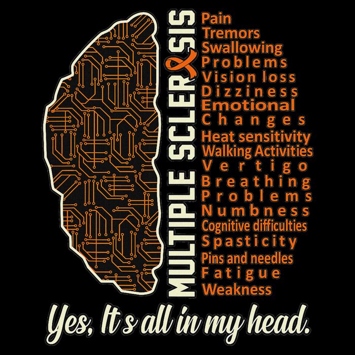 Multiple Sclerosis Facts Ms Awareness Support Graphic Toddler T-Shirt