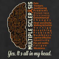 Multiple Sclerosis Facts Ms Awareness Support Graphic Microfiber Hand Towel