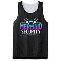 Mermaid Security Family Birthday Halloween Costume Mesh Reversible Basketball Jersey Tank