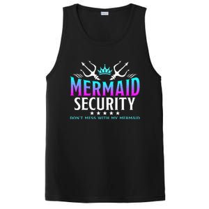 Mermaid Security Family Birthday Halloween Costume PosiCharge Competitor Tank