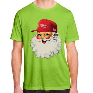 Maga Santa Funny Trump Christmas Adult ChromaSoft Performance T-Shirt