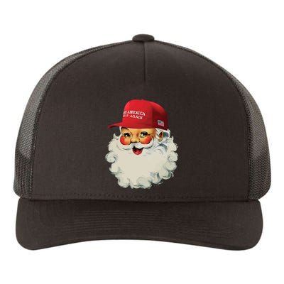 Maga Santa Funny Trump Christmas Yupoong Adult 5-Panel Trucker Hat