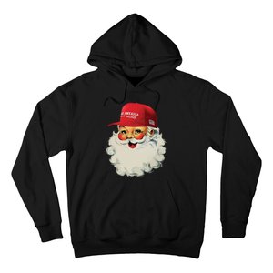 Maga Santa Funny Trump Christmas Hoodie