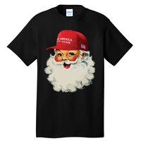 Maga Santa Funny Trump Christmas Tall T-Shirt